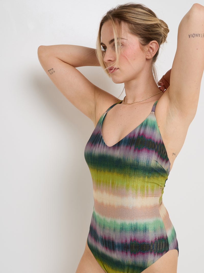 Maillot de bain 1 pièce triangle Nuance - RougeGorge Lingerie Vert forêt - Kiabi