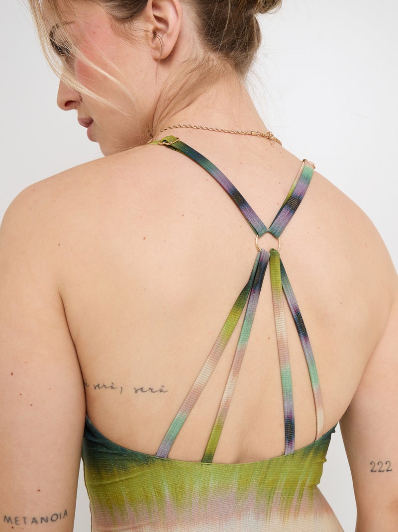 Maillot de bain 1 pièce triangle Nuance - RougeGorge Lingerie Vert forêt - Kiabi