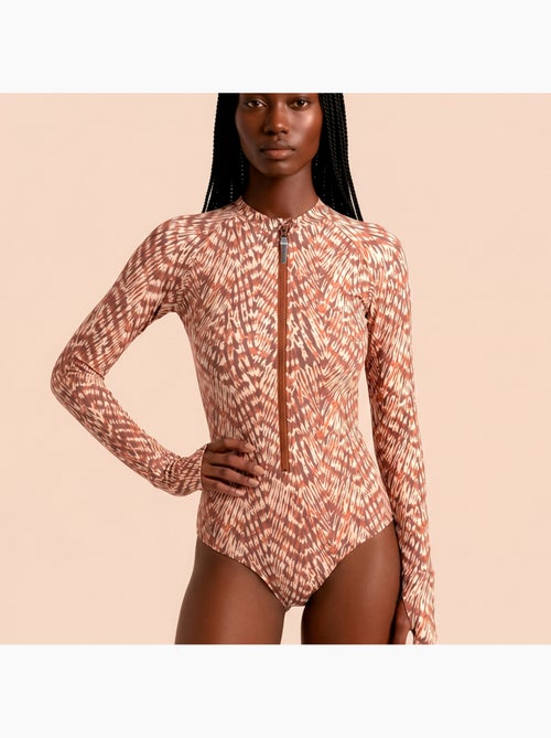 Maillot de bain 1 pièce  UV Line - Kiabi