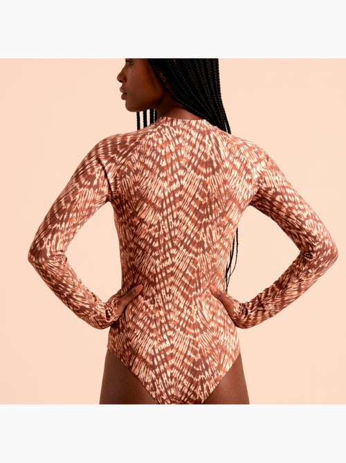 Maillot de bain 1 pièce  UV Line - Kiabi