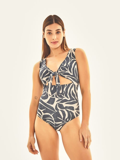 Maillot de bain 1 pièce  UV Line - Kiabi