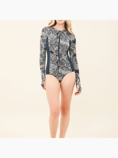 Maillot de bain 1 pièce  UV Line - Kiabi