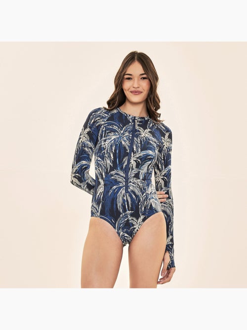 Maillot de bain 1 pièce  UV Line - Kiabi