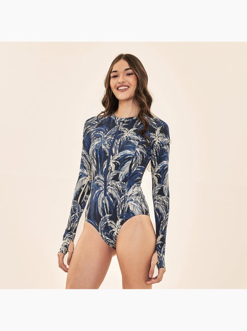 Maillot de bain 1 pièce  UV Line - Kiabi