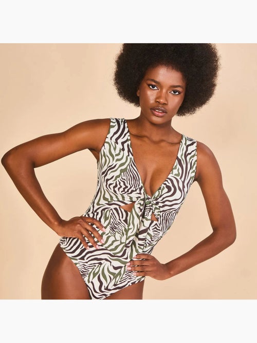 Maillot de bain 1 pièce  UV Line - Kiabi