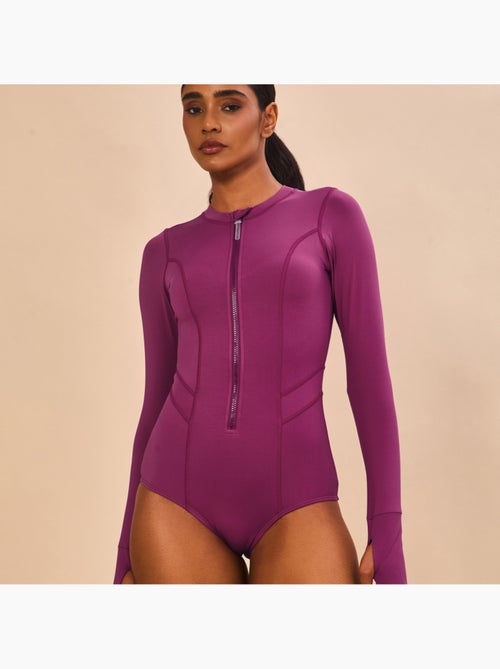 Maillot de bain 1 pièce  UV Line - Kiabi