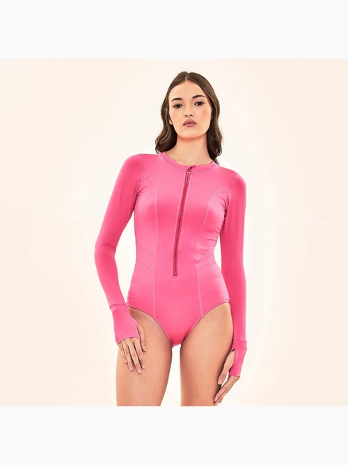 Maillot de bain 1 pièce  UV Line - Kiabi