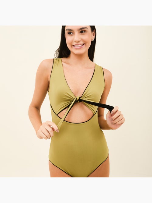 Maillot de bain 1 pièce  UV Line - Kiabi
