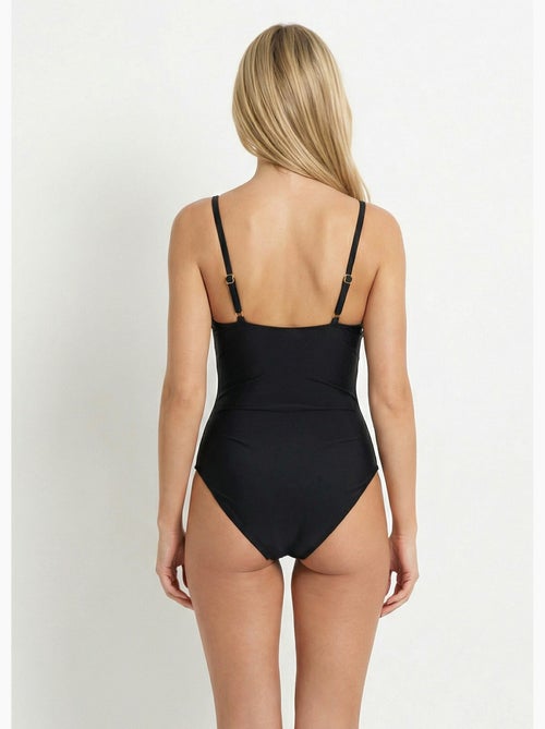 Maillot de bain 1 pièce V et drapé - AFIBEL - Kiabi