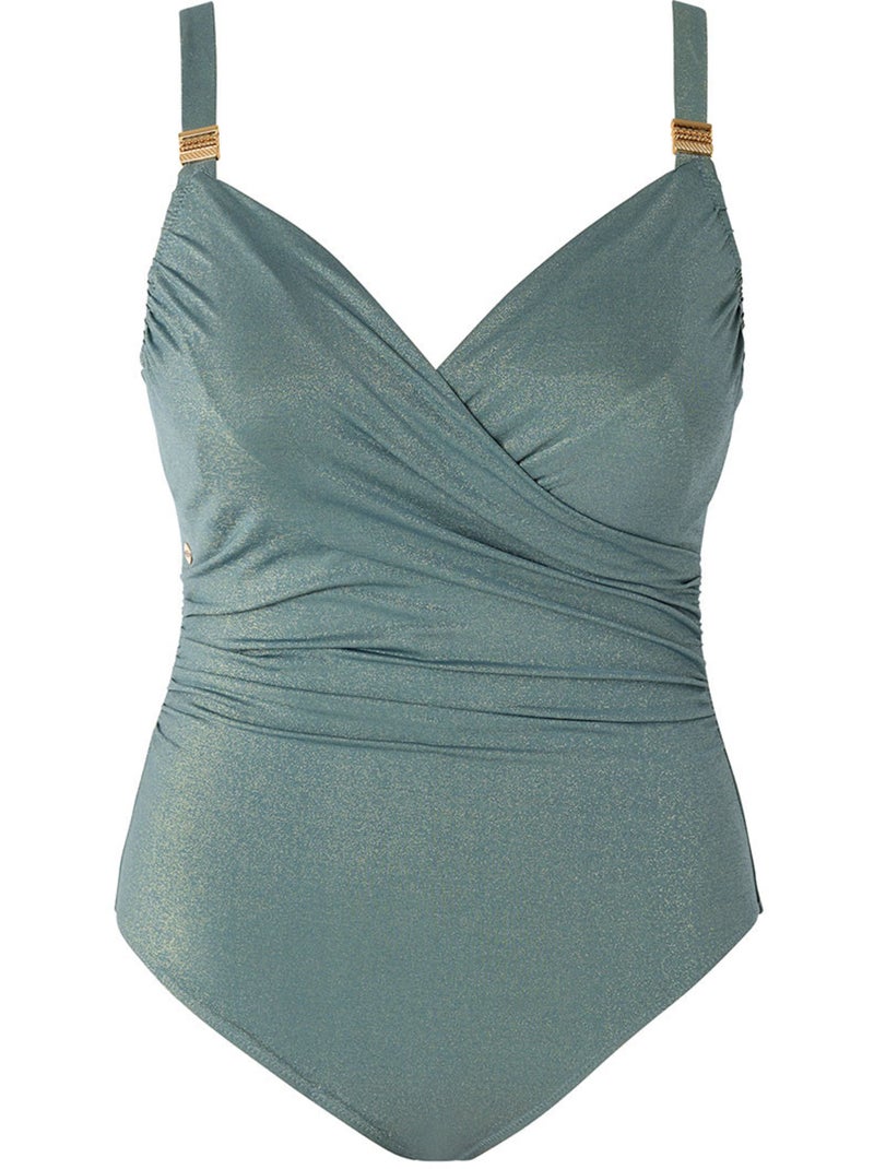 Maillot de bain 1 pièce ZINGARO - Brigitte Bardot Bain Vert - Kiabi