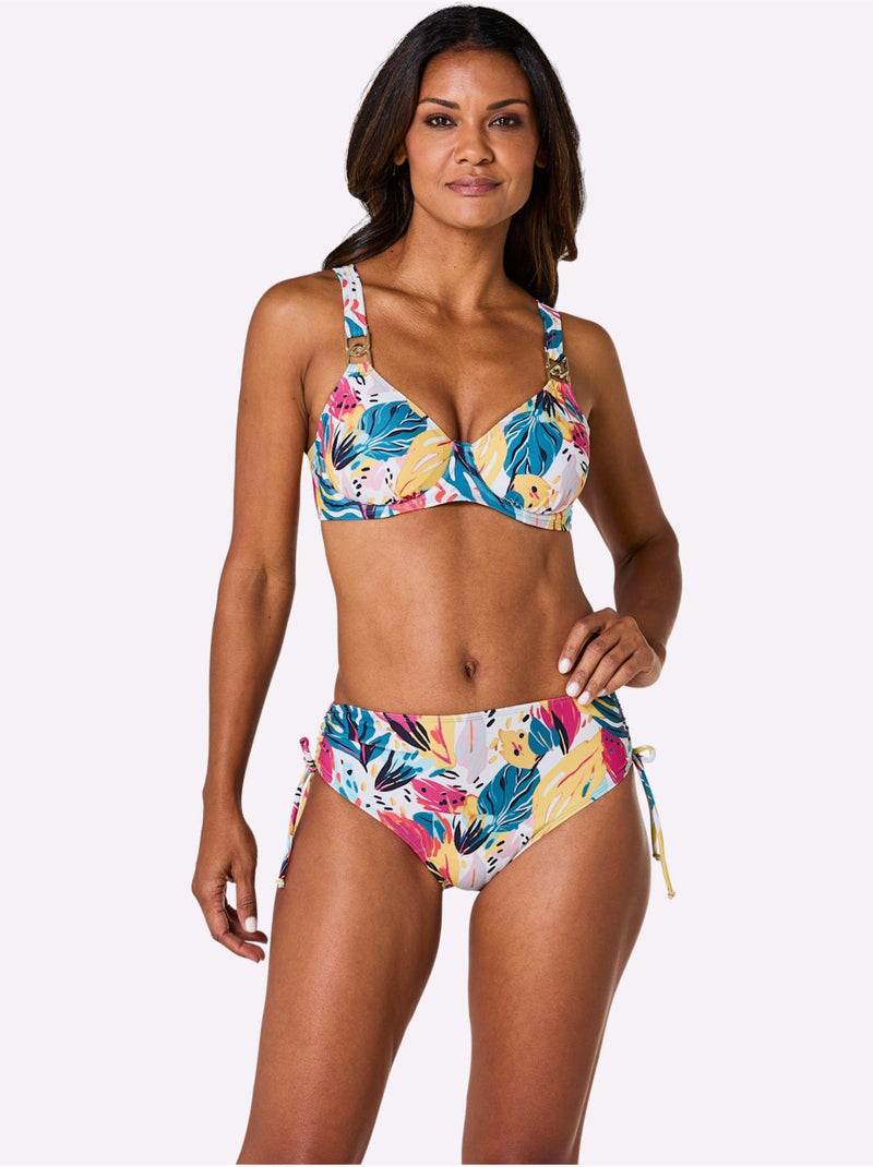 Maillot de bain 2 pièces - witt - bonnet b Bleu Violet - Kiabi