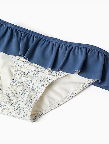 Maillot de bain 2 pièces avec motif floral et volants You&Me