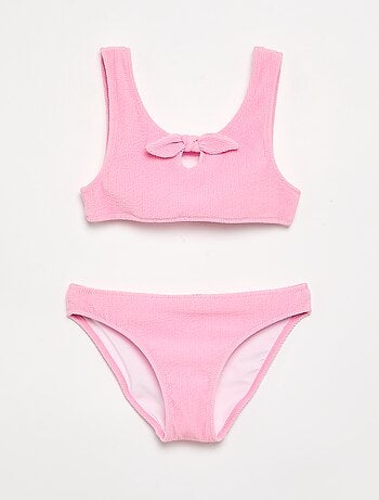Maillot de bain 2 pièces avec nœud