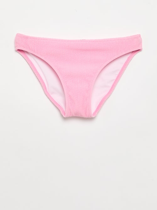 Maillot de bain 2 pièces avec nœud - Kiabi