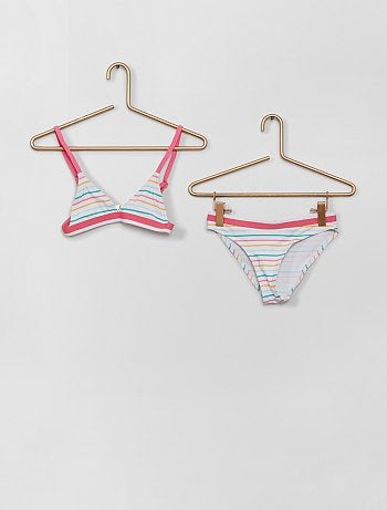 Maillot De Bain 2 Pieces Fille Bikini Pour Fille Pas Cher Vetements Fille Kiabi