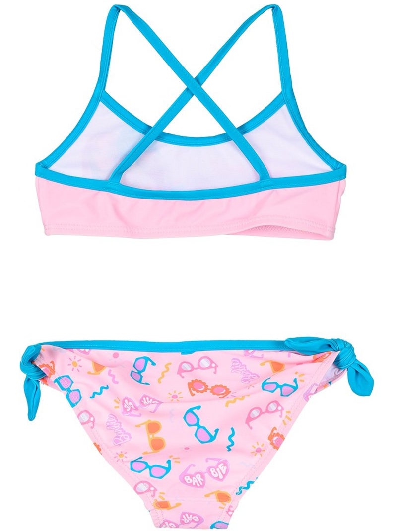 Maillot de Bain 2 Pièces Barbie | Licence Officielle Rose - Kiabi