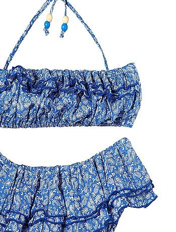 Maillot de Bain 2 Pièces Cachemire SWAN - La Faute à Voltaire