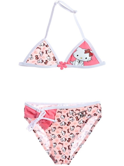 Maillot de bain 2 pièces Charmy Kitty noeuds - Kiabi Maillot de bain 2 pièces Charmy Kitty noeuds - Kiabi