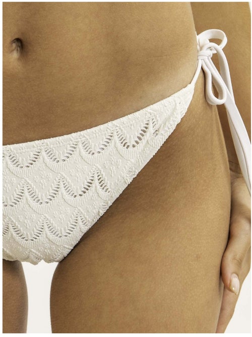 Maillot de bain 2 pièces crochet GERANE - Kiabi