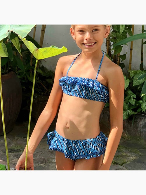 Maillot de Bain 2 Pièces Fille  Pingouins  Roi  SWAN - La Faute à Voltaire - Kiabi