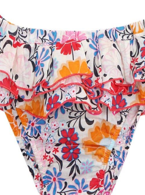 Maillot de Bain 2 Pièces Fleuri Hawaï     SWAN - La Faute à Voltaire - Kiabi