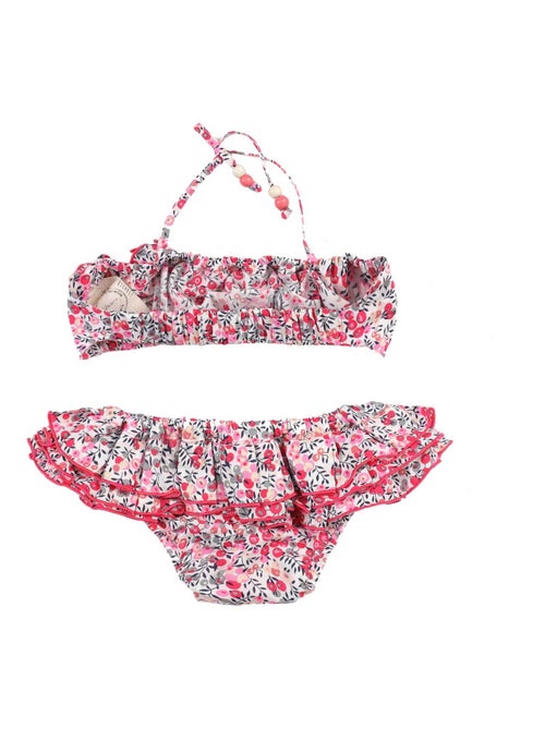 Maillot de Bain 2 pièces   Fleuri Liberty   SWAN - La Faute à Voltaire - Kiabi