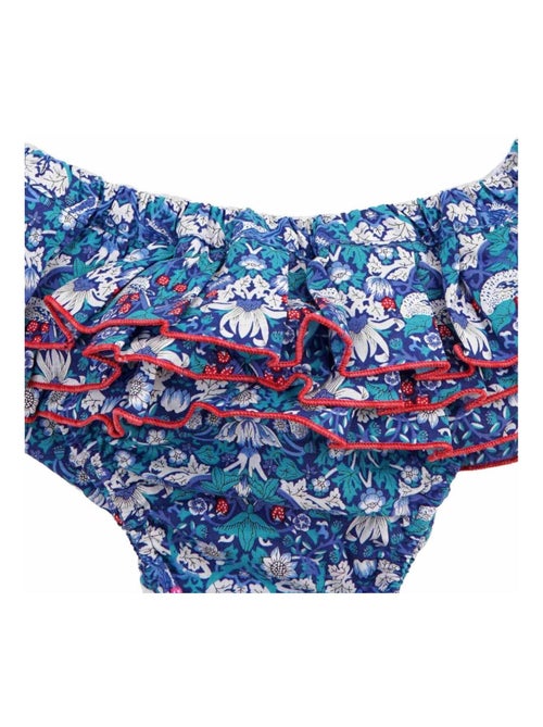 Maillot de Bain 2 Pièces   Fleuri Liberty /  SWAN - La Faute à Voltaire - Kiabi