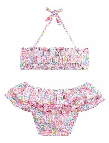 Maillot de Bain 2 Pièces Fleuri Liberty SWAN - La Faute à Voltaire