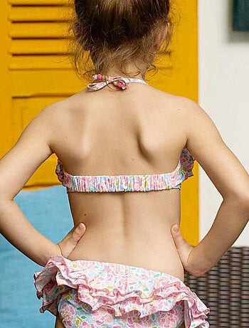 Maillot de Bain 2 Pièces Fleuri Liberty SWAN - La Faute à Voltaire