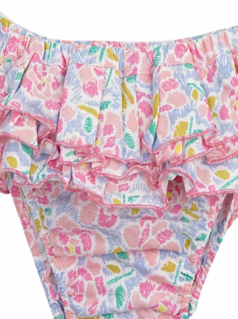 Maillot de Bain 2 Pièces   Fleuri Liberty   SWAN - La Faute à Voltaire Rose clair - Kiabi