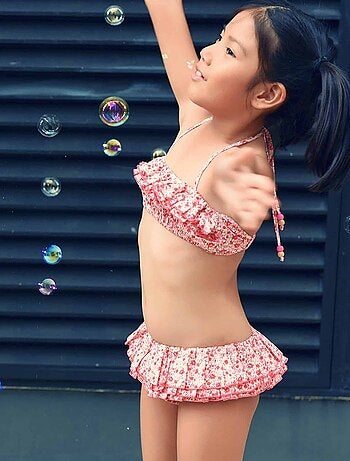 Maillot de Bain 2 Pièces Fleuri Liberty SWAN - La Faute à Voltaire