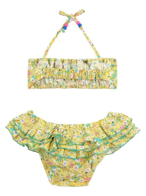 Maillot de Bain 2 Pièces   Fleuri  &   SWAN - La Faute à Voltaire - Kiabi