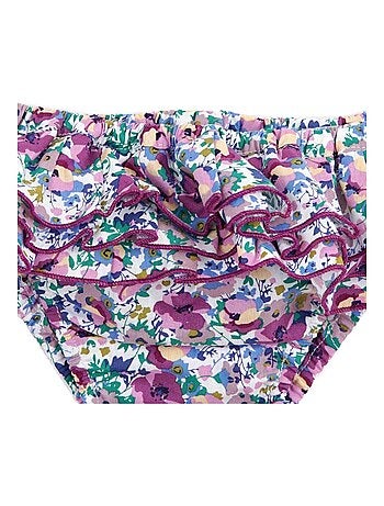 Maillot de Bain 2 Pièces Fleuri & SWAN - La Faute à Voltaire