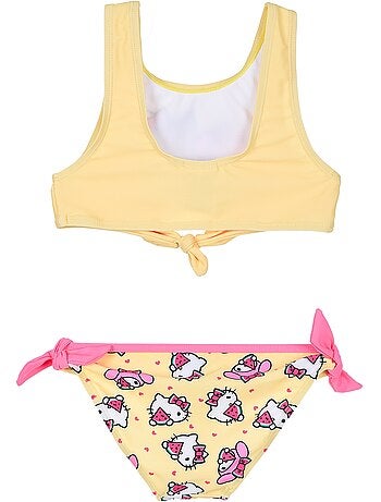 Maillot de Bain 2 Pièces Hello Kitty | Licence Officielle