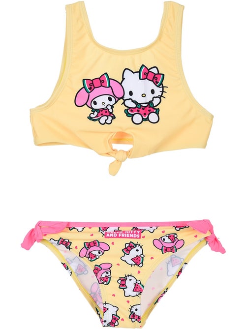 Maillot de Bain 2 Pièces Hello Kitty | Licence Officielle - Kiabi
