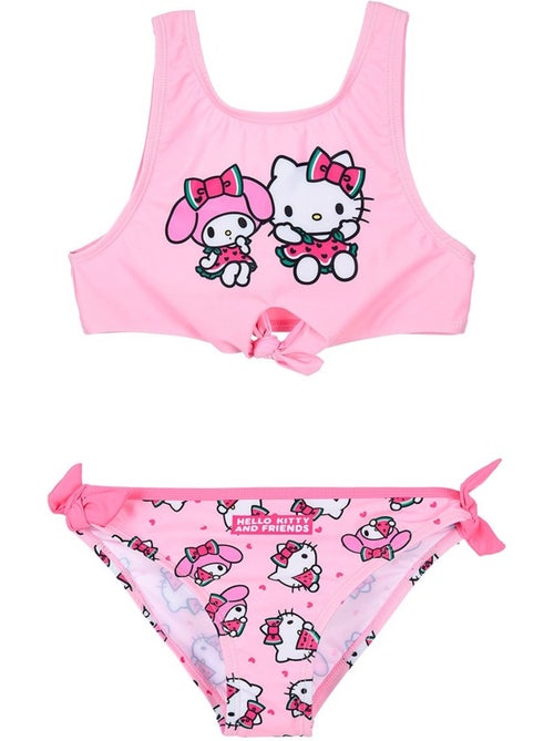Maillot de Bain 2 Pièces Hello Kitty | Licence Officielle - Kiabi