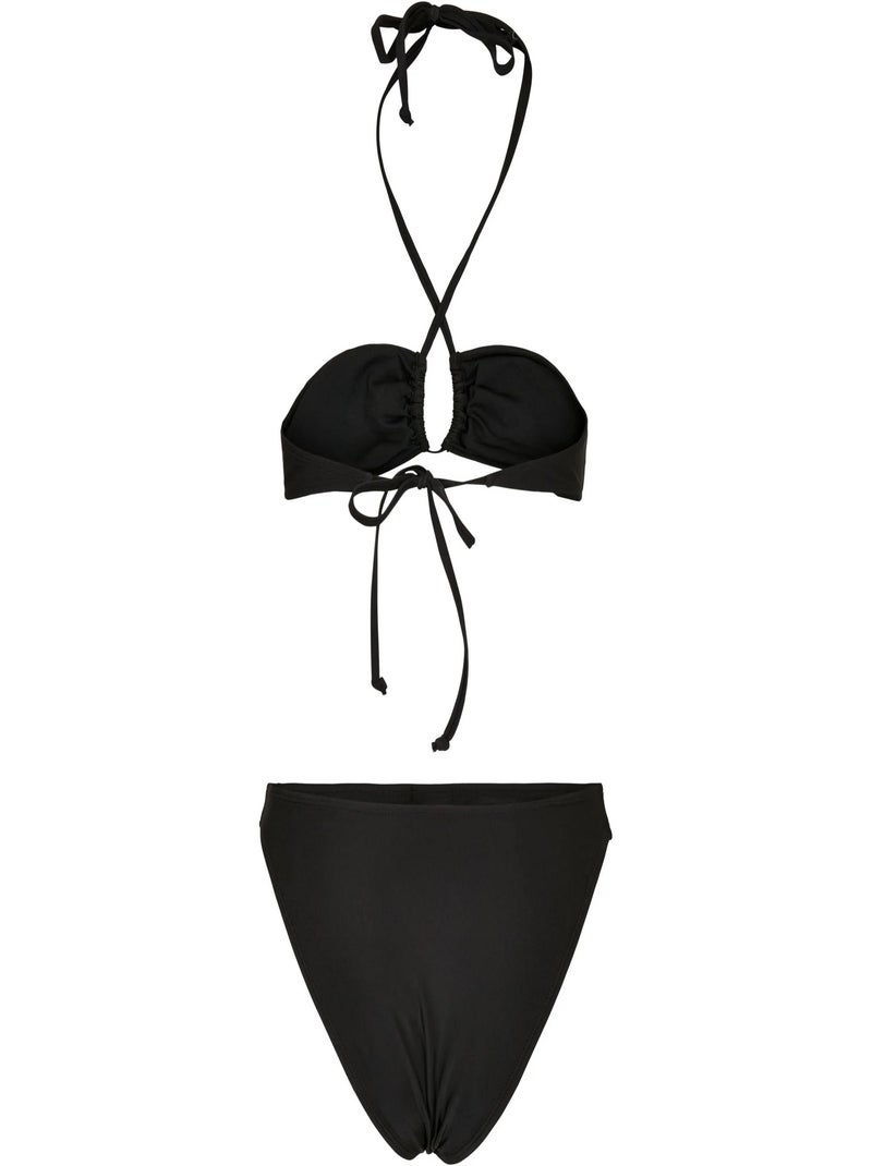 Maillot de bain 2 pièces hot - urban classics Noir - Kiabi