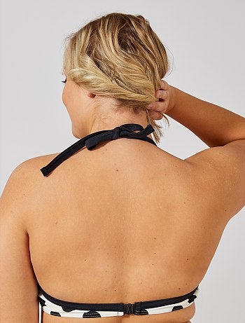 Maillot de bain 2 pièces imprimé - Kiabi