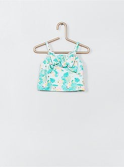 Maillot de bain 2 pièces imprimé 'Jungle' - Kiabi