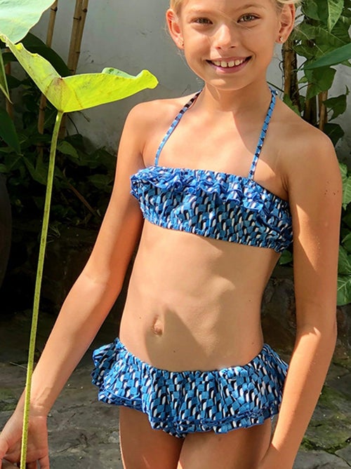 Maillot de Bain  2 Pièces  Imprimé Pingouin  SWAN - La Faute à Voltaire - Kiabi