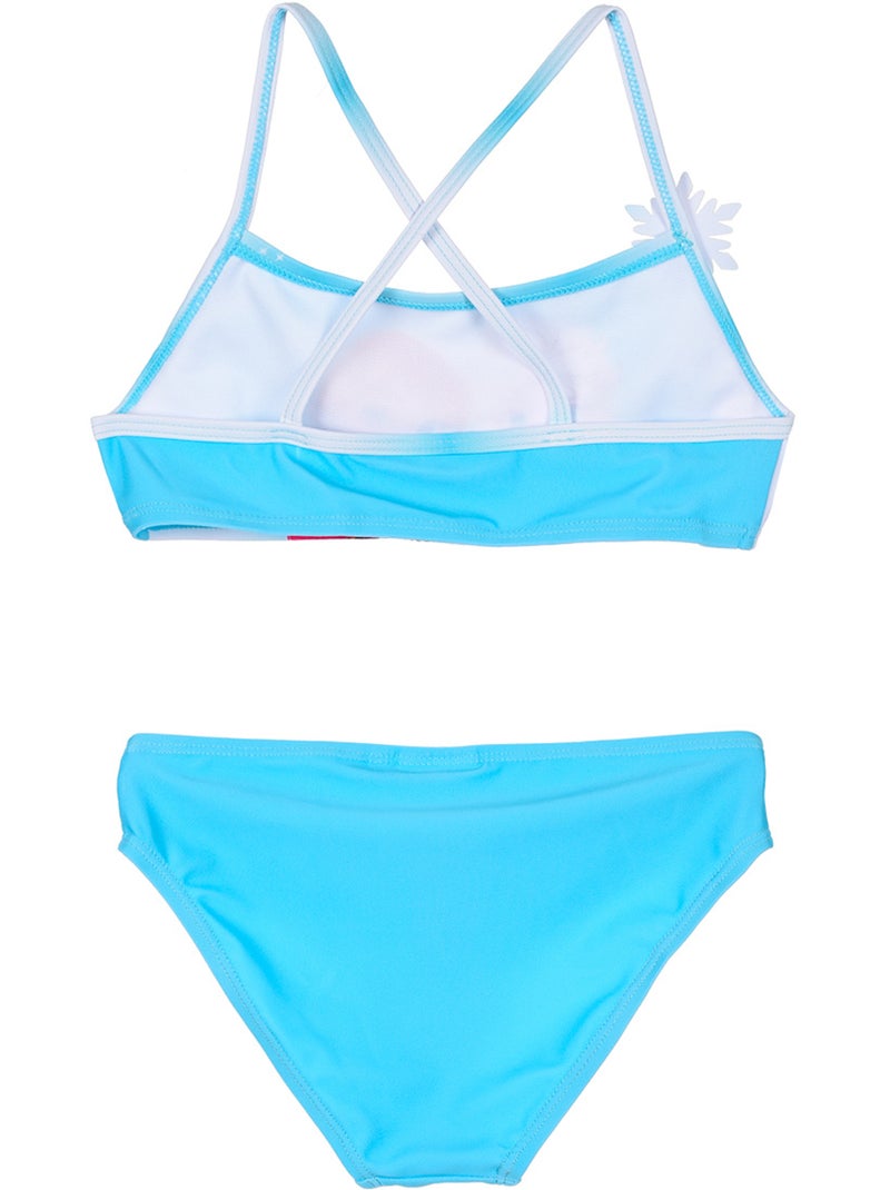 Maillot de Bain 2 Pièces La Reine des Neiges   | Licence Officielle Bleu - Kiabi