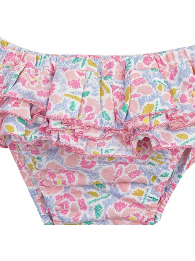 Maillot de Bain 2 Pièces Liberty    SWAN - La Faute à Voltaire Rose clair - Kiabi