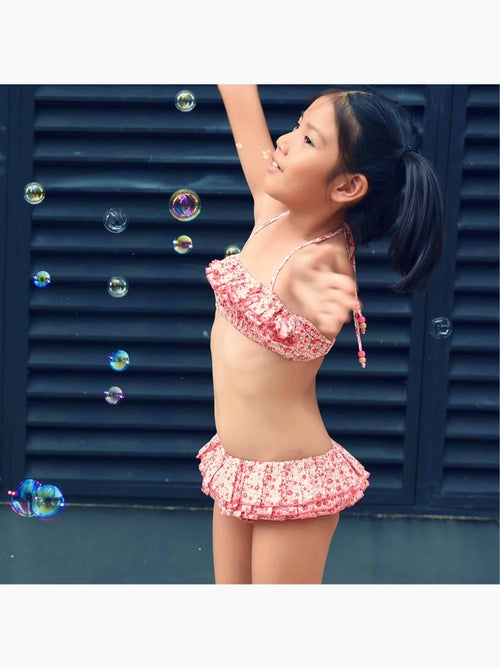 Maillot de Bain 2 Pièces Liberty     SWAN - La Faute à Voltaire - Kiabi