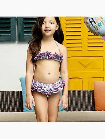 Maillot de Bain 2 Pièces Liberty SWAN - La Faute à Voltaire