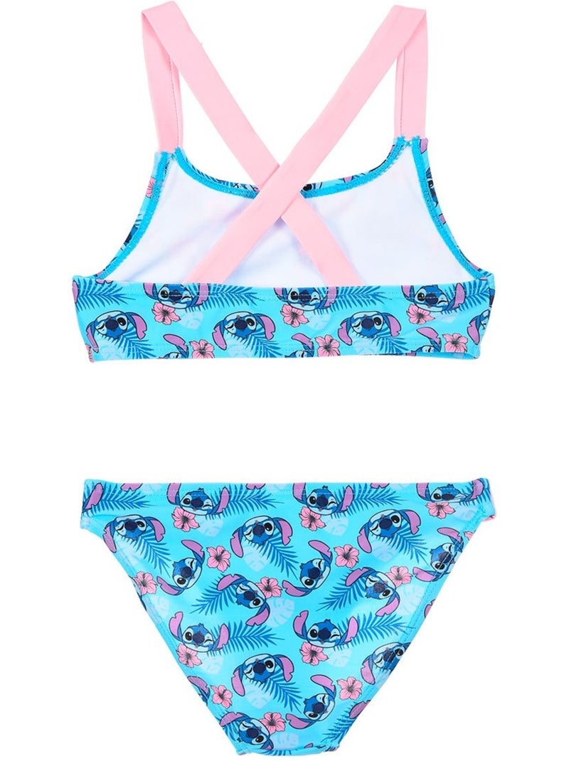 Maillot de Bain 2 Pièces Lilo et Stitch | Licence Officielle Rose - Kiabi