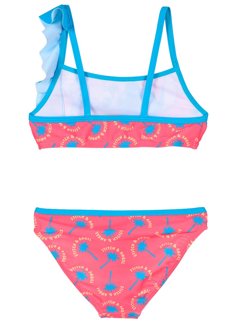 Maillot de Bain 2 Pièces Lilo & Stitch   | Licence Officielle Bleu - Kiabi