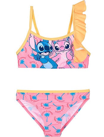 Maillot de Bain 2 Pièces Lilo & Stitch | Licence Officielle