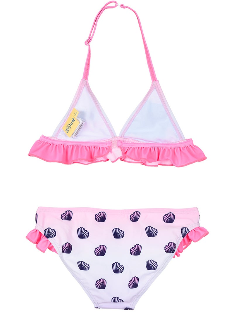 Maillot de Bain 2 Pièces Lilo & Stitch   | Licence Officielle Rose - Kiabi