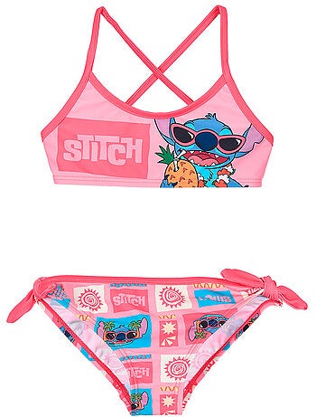 Maillot de Bain 2 Pièces Lilo & Stitch | Licence Officielle