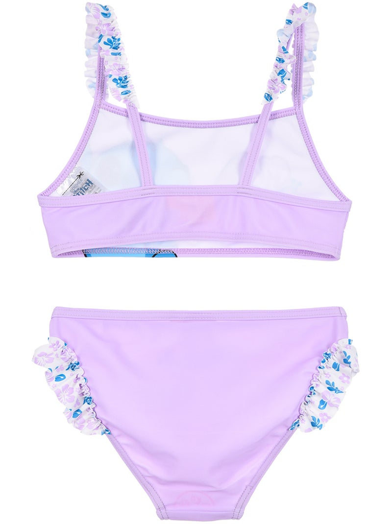 Maillot de Bain 2 Pièces Lilo & Stitch   | Licence Officielle Violet - Kiabi